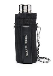 Marine Serre logo-print water bottle - Schwarz