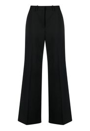 Marine Serre wide-leg tailored trousers - Schwarz