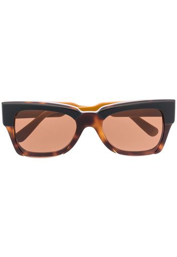 Marni Eyewear Sonnenbrille in Schildpattoptik - Braun