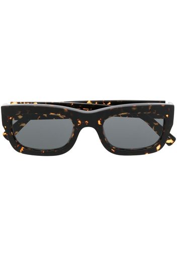 Marni Eyewear Sonnenbrille mit eckigem Gestell - Schwarz