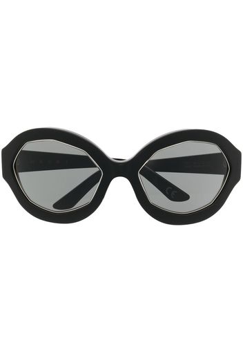 Marni Eyewear round-frame sunglasses - Schwarz