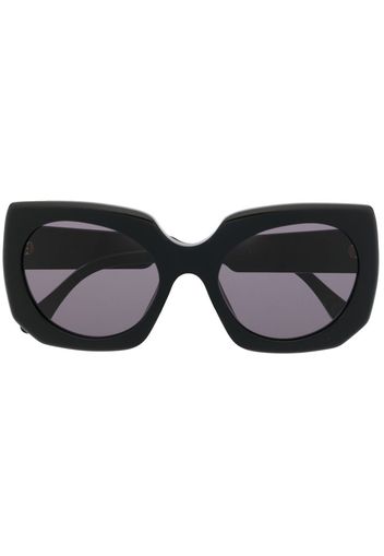 Marni Eyewear oversized square-frame sunglasses - Schwarz