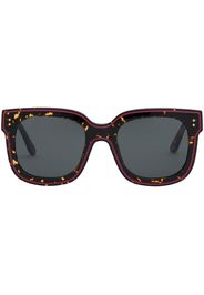 Marni Eyewear tortoiseshell-effect square-frame sunglasses - Braun