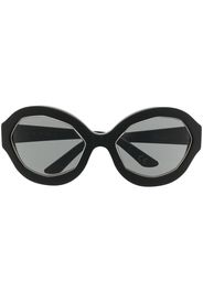 Marni Eyewear round-frame sunglasses - Schwarz