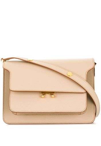 Marni 'Trunk' Schultertasche - Nude