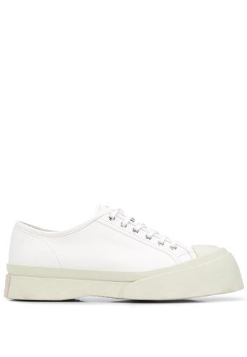 Marni Flatform-Sneakers - Weiß