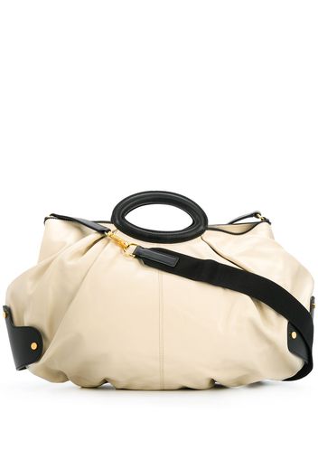 Marni Zweifarbige Handtasche - Nude