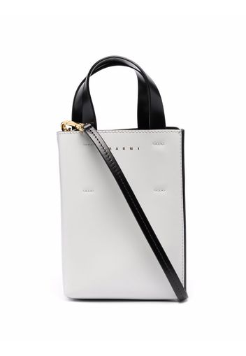 Marni Zweifarbige Handtasche - Grau