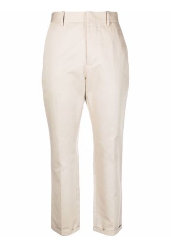 Marni cropped straight-leg trousers - Nude