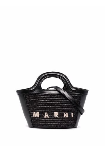 Marni Tropicalia logo-motif tote - Schwarz