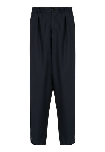 Marni Schmal zulaufende Cropped-Hose - Blau