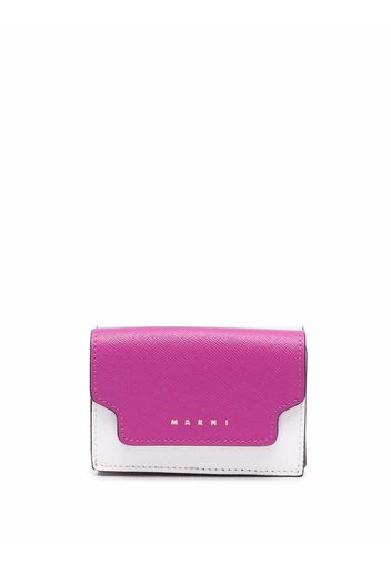 Marni Trunk colourblock wallet - Violett