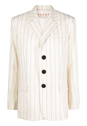 Marni Gestreifter Blazer - Nude