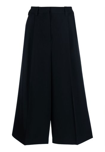 Marni Lockere Cropped-Hose - Schwarz