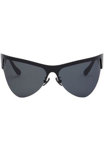 Marni oversized cat-eye frame sunglasses - Schwarz