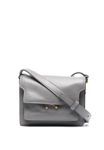 Marni Trunk leather satchel bag - Grau