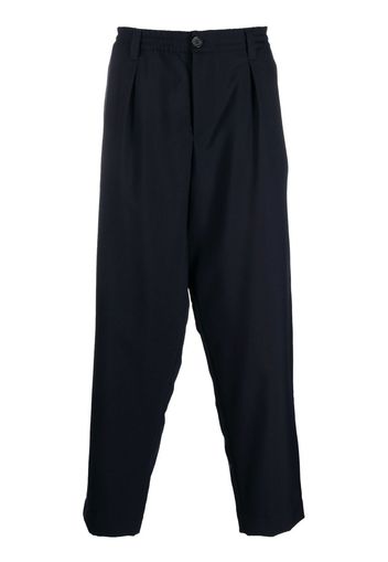 Marni virgin-wool tapered trousers - Blau