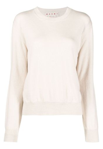 Marni cashmere long-sleeve jumper - Nude