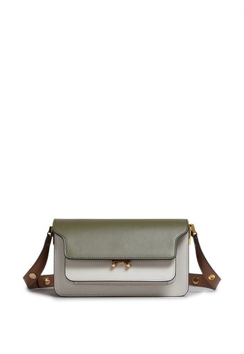 Marni Trunk colourblock shoulder bag - Grün