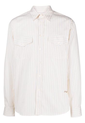 Marni stripe-print shirt - Weiß