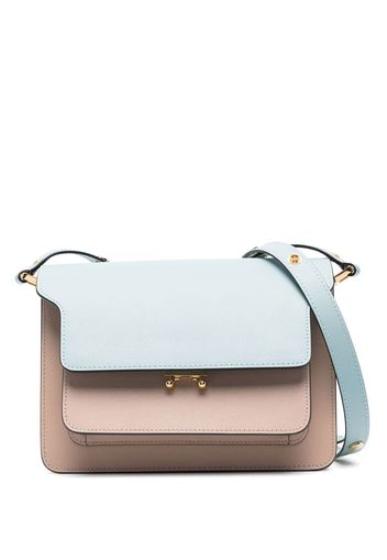 Marni Trunk colour-block tote bag - Blau