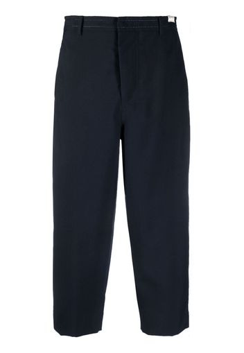 Marni cropped-leg trousers - Blau