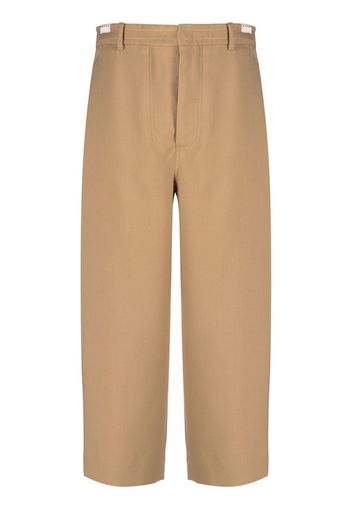 Marni tapered-leg trousers - Nude