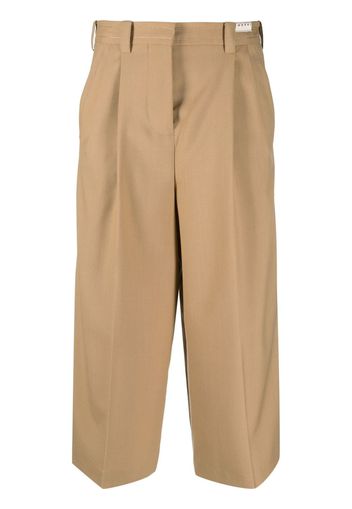 Marni wide-leg trousers - Nude