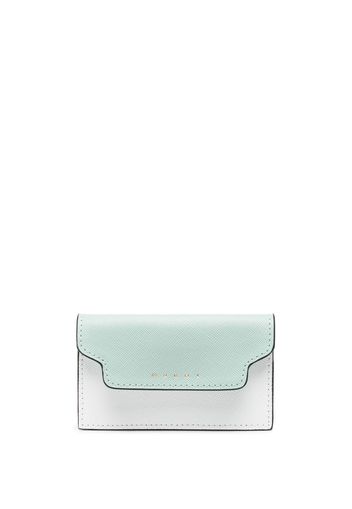 Marni Saffiano leather card case - Grün