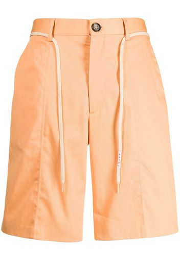 Marni Chino-Shorts mit Kordelzug - Orange