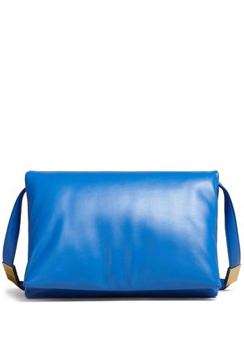 Marni Prisma leather shoulder bag - Blau