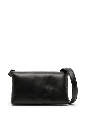 Marni Prima leather messenger bag - Schwarz