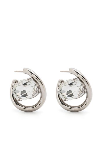 Marni twisted-hoop earrings - Silber