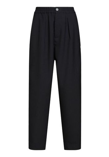 Marni Gerade High-Waist-Hose - Schwarz