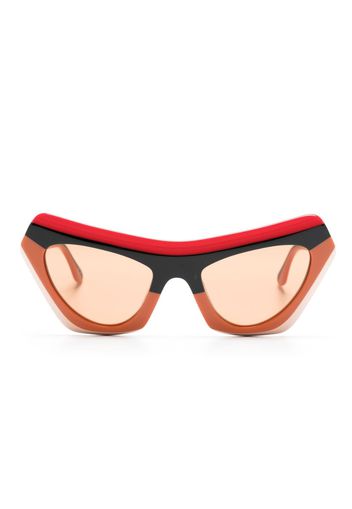 Marni Devil's Pool cat-eye frame sunglasses - Orange