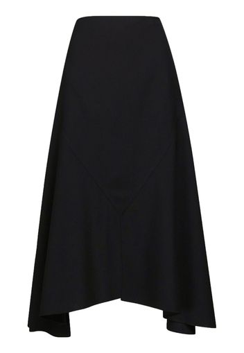 Marni high-waisted high-low hem skirt - Schwarz