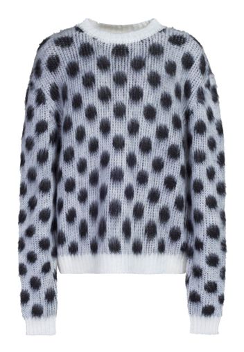 Marni Pullover mit Polka Dots - Schwarz