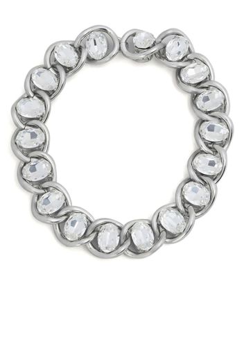 Marni oversized cable-link necklace - Silber