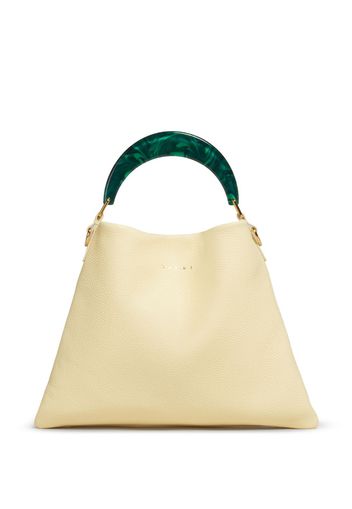 Marni small Venice leather tote bag - Gelb