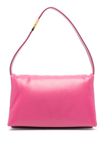 Marni medium Prisma leather crossbody bag - Rosa