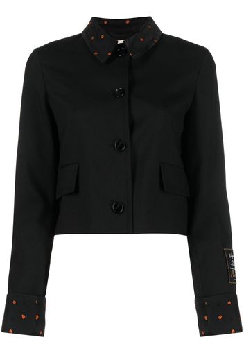 Marni Jacke aus Wolle - Schwarz