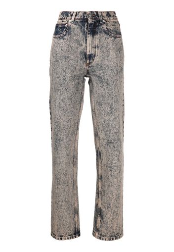 Marni Slim-Fit-Jeans mit Waschung - Rosa