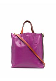 Marni Shopper in Colour-Block-Optik - Violett
