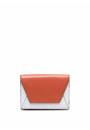 Marni colour-block tri-fold wallet - Orange