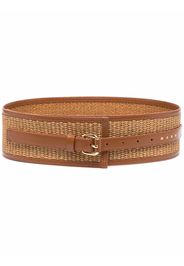 Marni Tropicalia raffia belt - Braun