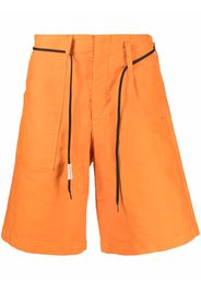 Marni knee-length cotton shorts - Orange