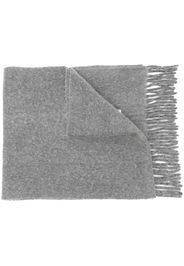 Marni fringe-detail scarf - Grau