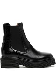 Marni ridged-sole ankle boots - Schwarz