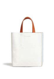 Marni panelled leather tote - Weiß