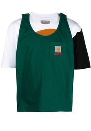 Marni x Carhartt WIP colour-block T-shirt - Weiß